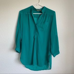 Teal Blouse